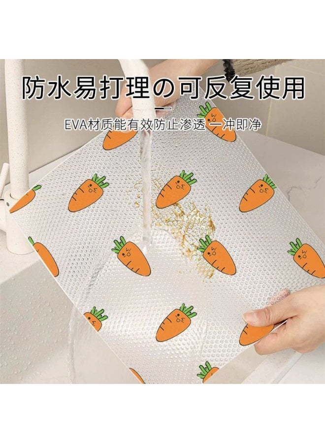 Non-slip silicone drawer liner with a textured, non-slip surface. - Image 1